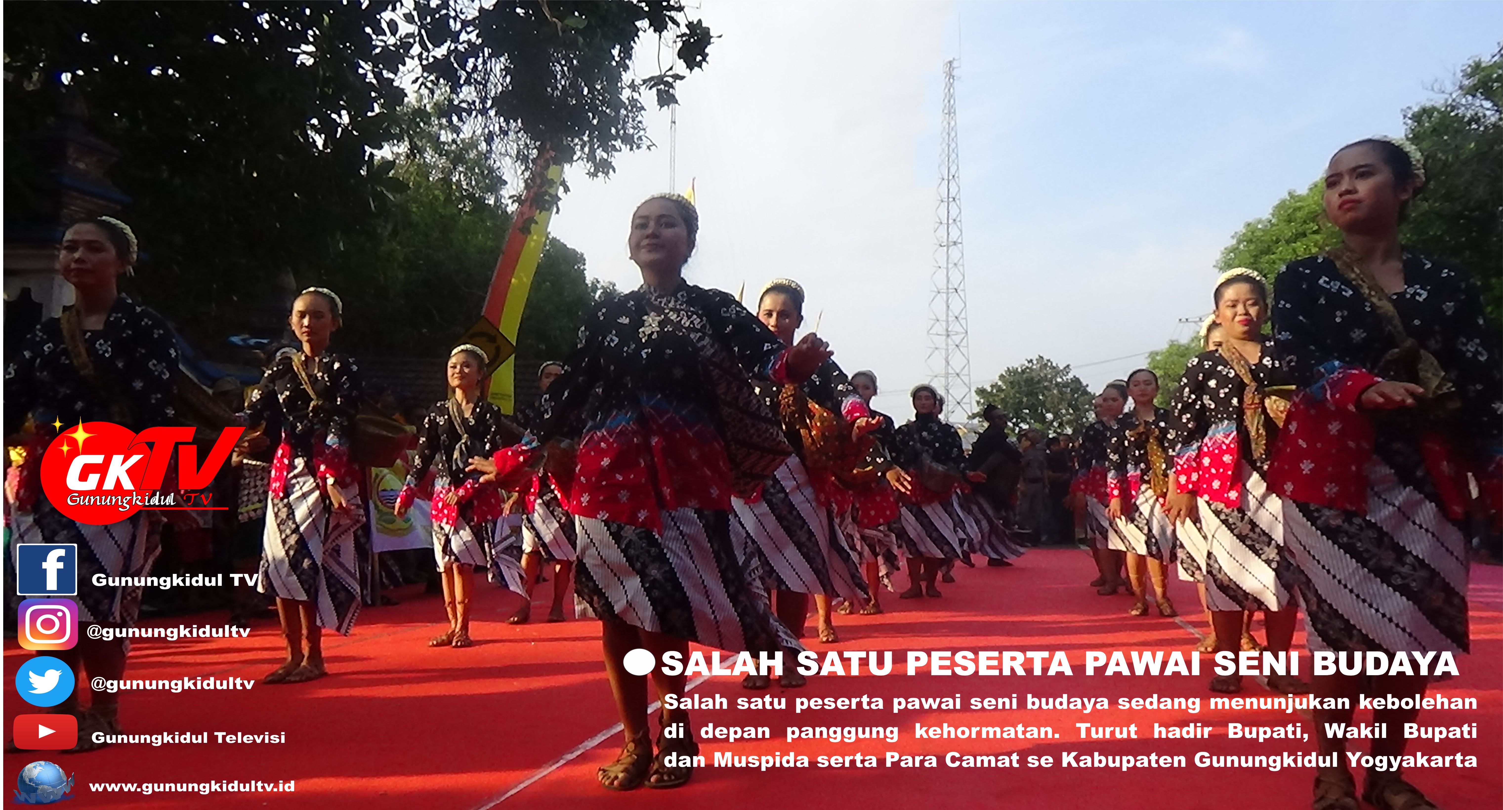 Pawai Seni Budaya dalam rangka FKY 29