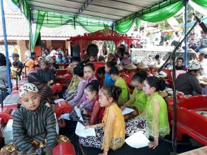 Gamelan Anak Meriahkan Gebyar Buidaya Desa Kemiri