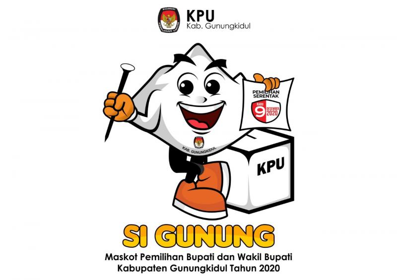 Logo Pilkada Gunungkdiul 2020