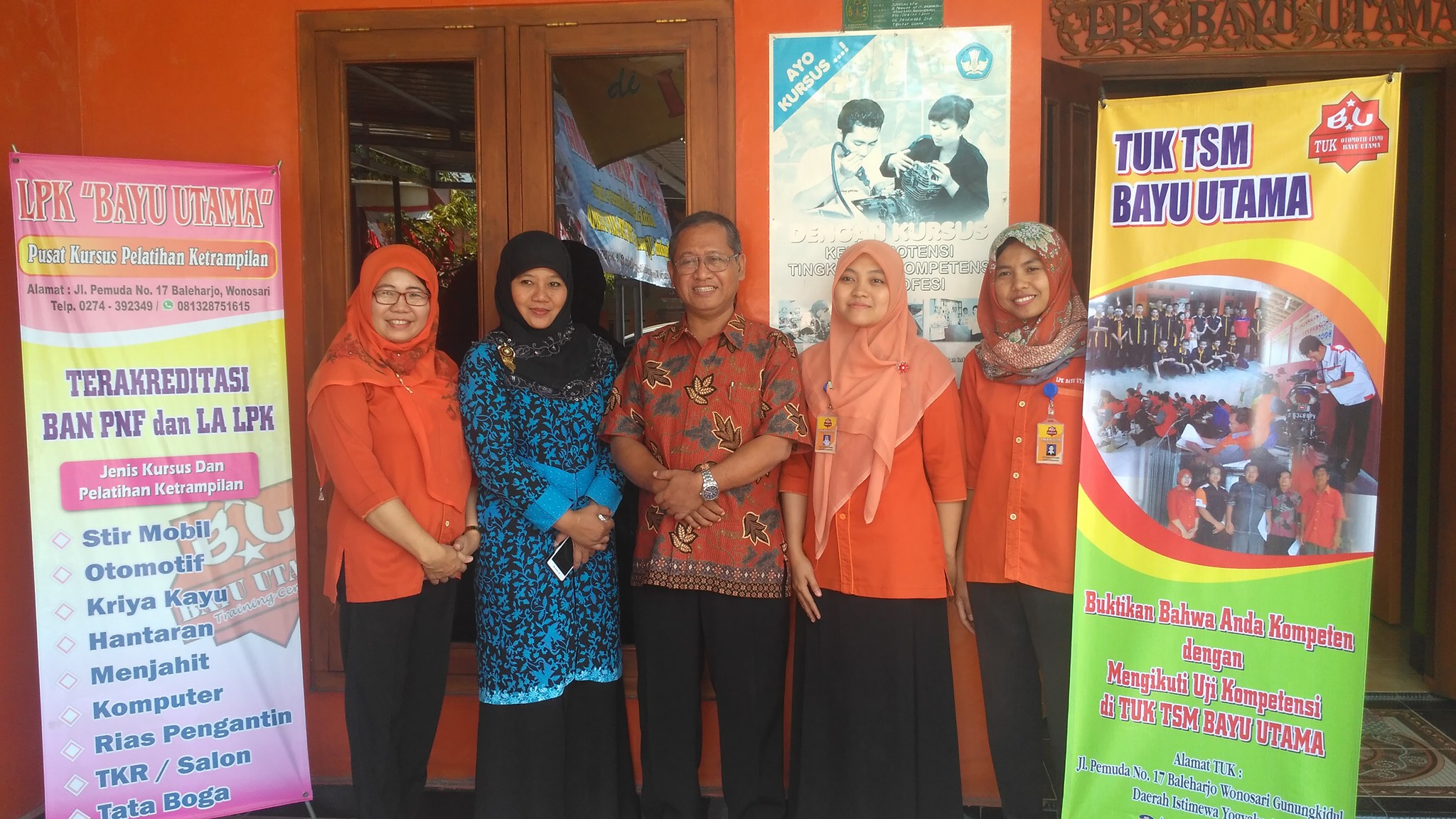Pelatihan TSM di LPK Bayu Utama Wonosari