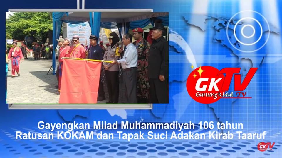 Ratusan KOKAM dan Tapak Suci Meriahkan Milad Muhammadiyah 106/109 Tahun